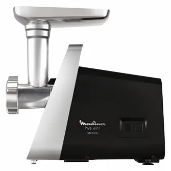 Мясорубка Moulinex ME307832, Нержавеющая сталь | Чёрный