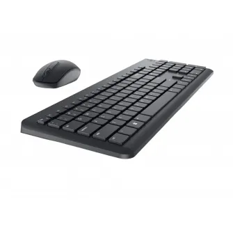 Клавиатура и мышь DELL KM3322, Беспроводное, Чёрный