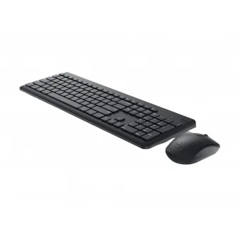 Клавиатура и мышь DELL KM3322, Беспроводное, Чёрный