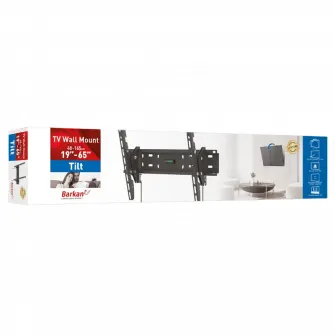 Настенное крепление Barkan 31H Black 19 - 65 Наклон, макс. 50 кг, VESA мм: до 400x400 мм