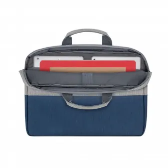 NB bag Rivacase 7532, for Laptop 15,6 amp; City bags, Gray/Dark Blue