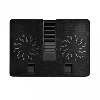 Notebook Cooling Pad Deepcool U-PAL, up to 15.6#039;#039;, 2x140mm, Adjustable angle, USB3.0, U-shaped