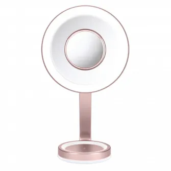 Oglinda cosmetica BaByliss 9450E, Roz