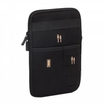 Organizator pentru calatorie RivaCase Antishock, 8, Poliester, Negru