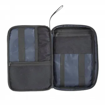 Organizator pentru calatorie RivaCase Biscayne, Poliester, Negru