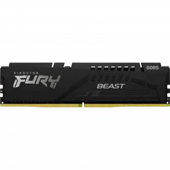 Оперативная память Kingston FURY Beast, DDR5 SDRAM, 5600 МГц, 8Гб, KF556C40BB-8