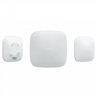 Panou inteligent de control al alarmei Ajax Hub 2 Plus, Alb