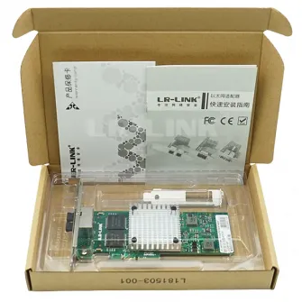 PCI-e Intel Server Adapter I350-T2, Dual Copper Port 1Gbps