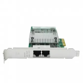 PCI-e Intel Server Adapter I350-T2, Dual Copper Port 1Gbps
