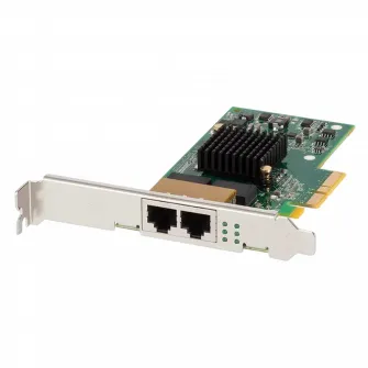 PCI-e Intel Server Adapter Intel I350AM2, Dual SFP Port 1Gbps