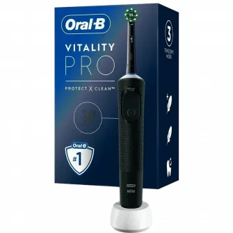 Periuta de dinti electrica Braun Oral-B Vitality Pro, Negru