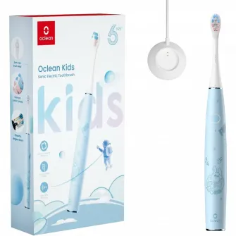 Periuta de dinti electrica Oclean Kids, Albastru deschis