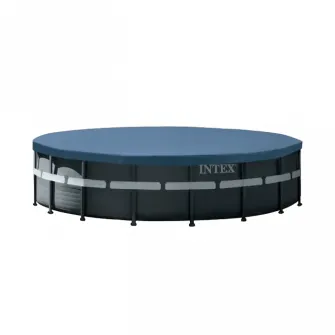 Piscina cu cadru metalic Intex Ultra Frame, 2642L, Negru, 26330