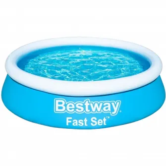 Piscina gonflabila Bestway 57274, 5377L, Albastru deschis