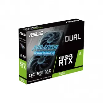 Видеокарта ASUS DUAL-RTX3050-O8G-V2, 8GB GDDR6 128бит