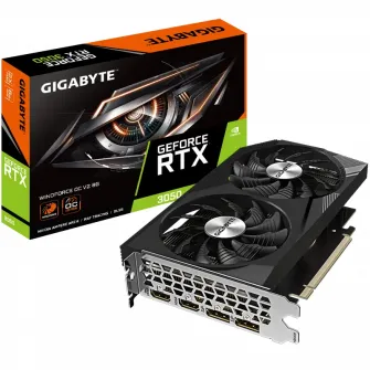 Видеокарта Gigabyte GV-N3050WF2OCV2-8GD, 8GB GDDR6 128бит