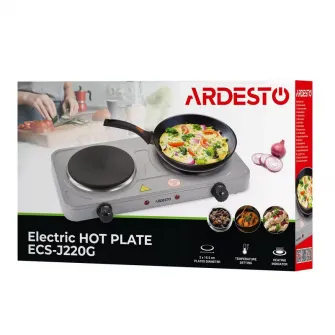 Plita electrica mini Ardesto ECS-J220G, Gri