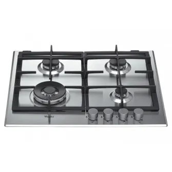 Plita incorporabila pe gaz Whirlpool GMA 6422/IX, inox
