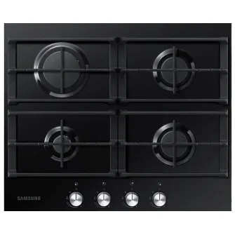 Plita pe gaz Samsung NA64H3010AK/WT, Negru