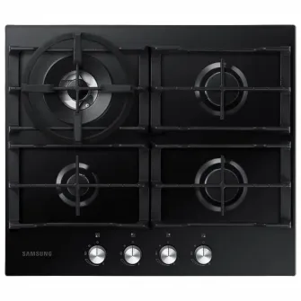 Plita pe gaz Samsung NA64H3030AK/WT, Negru