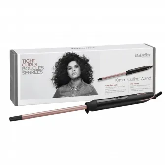 Плойка Babyliss Rose Quartz 10mm | C449E, Черный Золотой