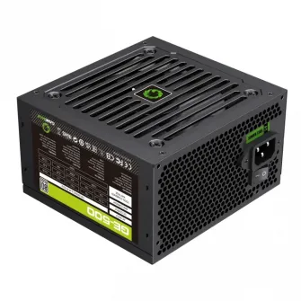 Power Supply ATX 500W GAMEMAX GE-500, 80+, Active PFC, 120mm fan, Retail