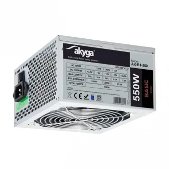 Power Supply ATX 550W Sohoo, 12cm Fan, Bulk