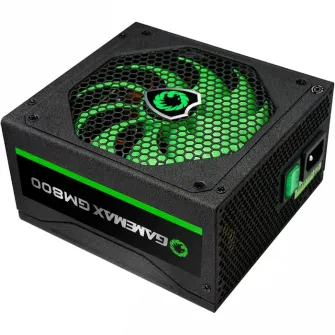Power Supply ATX 800W GAMEMAX GM-800, 80+ Bronze, 140mm fan, Semi-Modular cable, Retail