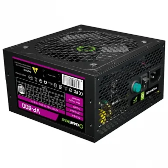 Power Supply ATX 800W GAMEMAX VP-800, 80+ Bronze, Active PFC, 120mm fan
