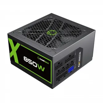 Power Supply ATX 850W GAMEMAX GX-850 Modular, 80+ Gold, Full Modular cable, Active PFC,120mm fan