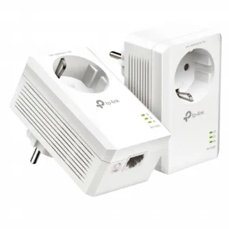 Powerline Adapter TP-Link, TL-PA7017P KIT, AV1000, 1xGbit Port, Passthrough