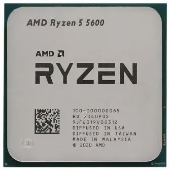 Процессор AMD Ryzen 5 5600, Нет встроенной графики, Wraith Stealth | Tray