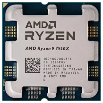 Процессор AMD Ryzen 9 7950X, AMD Radeon Graphics, | Tray