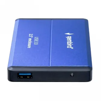 Rack SSD extern Gembird EE2-U3S-2-B, Albastru (EE2-U3S-2-B)