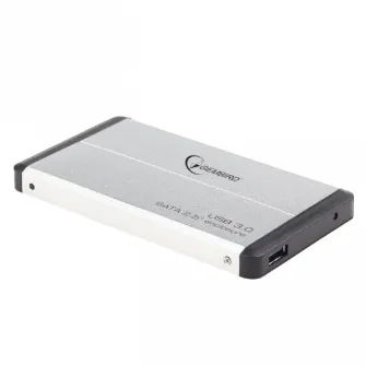 Rack SSD extern Gembird EE2-U3S-2-S, Argintiu (EE2-U3S-2-S)