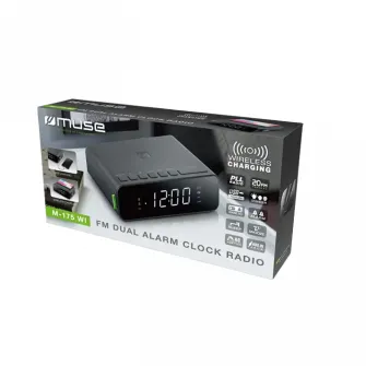 Radio portabil MUSE M-175 WI, Negru