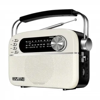 Radio portabil SVEN SRP-505, Alb