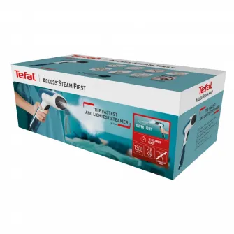 Ручной отпариватель Tefal Access Steam First, 20g/min, Белый Синий
