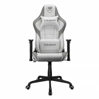 Scaun Gaming Cougar ARMOR ELITE, PVC Piele, Alb