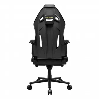 Scaun Gaming Cougar Hotrod, PVC Piele, Negru/Auriu