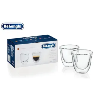 Set de pahare DeLonghi 60ml (2 buc.), Transparent