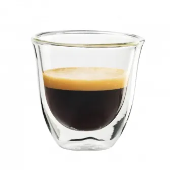 Set de pahare DeLonghi 60ml (2 buc.), Transparent