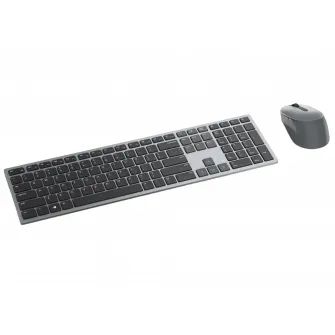 Клавиатура и мышь DELL KM7321W, Беспроводное, Серый
