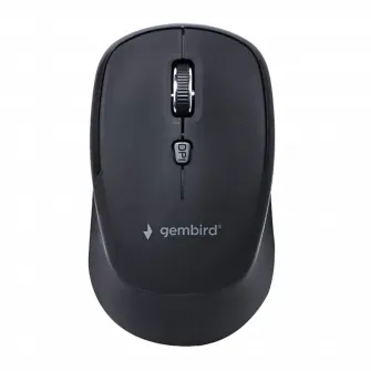 Set Tastatura + Mouse Gembird KBS-WCH-04-RU, Fara fir, Negru