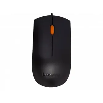 Клавиатура и мышь Lenovo 300 USB Combo, Проводное, Чёрный