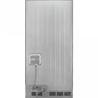 Side by side AEG RMB952E6VU, 522 l, No frost, Casa E, Afisaj LCD, Touch control, Iluminare LED, H 190 cm, Inox
