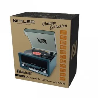 Sistem audio MUSE MT-112 NB, Negru