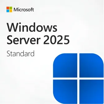 Операционная система Windows SVR Std 2025, 64 бит, DSP OEI DVD 16 ядер, Русский