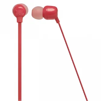 Спортивные наушники JBL T125BT, Bluetooth, Красный