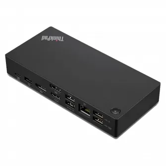 Statie Docking Lenovo 40AF0135EU, Negru